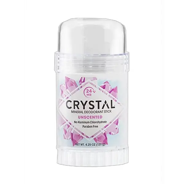 CRYSTAL Mineral Deodorant Stick, Unscented, 4.25 oz (120 g)