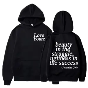 J Cole Dreamville Hoodie Featuring Love Yourz Motivational Design