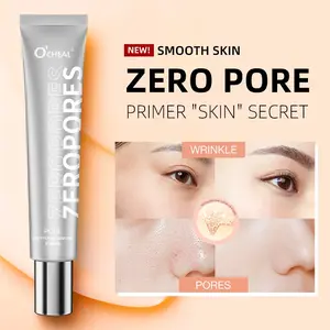 Brightening Smooth Makeup Primer Cream, Hydrates & Evens Skin Tone, Conceals Imperfections & Pores, Contains Shea Butter & Camellia Leaf Extracts, Zero Pore Primer