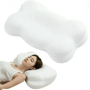 Cloud Memory Foam Pillow for Neck Pain - Ergonomic Support for Side Sleepers & Adults, Pressure Relief for Deep Sleep (1-Pack)