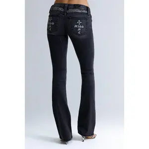 Gabbriette Low Rise Bootcut Jeans