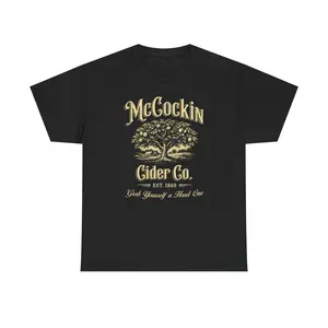 McCockin Cider Co Funny Vintage Shirt, Adult Humor Graphic Tee, Rustic Orchard Cider Design, Sarcastic Drinking Shirt, Retro Brewery Style Tee