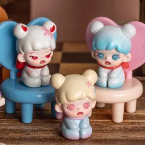 Zoraa Tiny Kindergarten Series Mini Blind Box Figure,Surprise Mysterious Bag