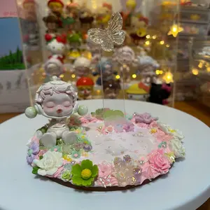 Decoden Cream  Phone Holder K0001
