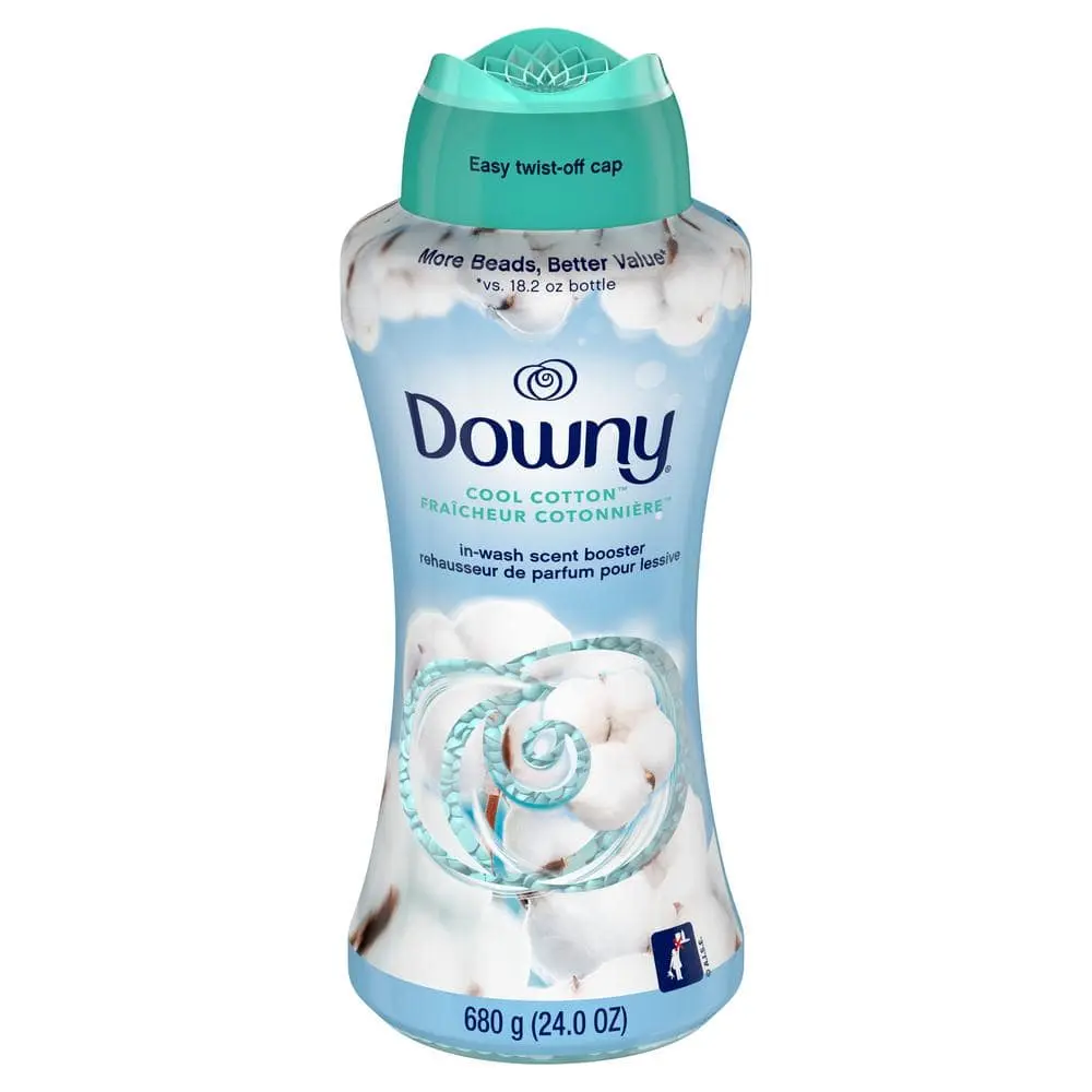 In Wash Cool Cotton Scent Beads, 24 oz., Ideal for Laundry Use