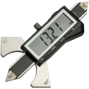 iGaging IP54 Digital Welding Angle Gauge, 0-1.25"/0-32mm Range