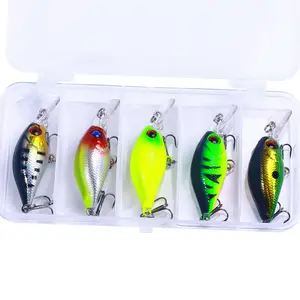 Professional 5-Piece BFS Micro Crankbait Set - 0.05/0.14oz ,fishing gear,fishing gifts for men,fishing kit,fishing lures,california fishing,boat fishing,tiny fishing,