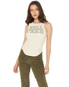 White Crow Women's Women'S Hell Yeah Graphic Tank Top - Pt252696bb