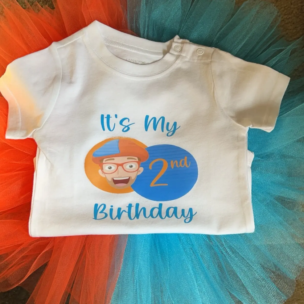 Birthday Shirt with Tutu Set