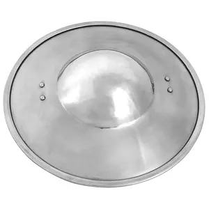 Late Medieval Plain Buckler Shield Iron Handmade Medieval Buckler Shield Accessories Accessory