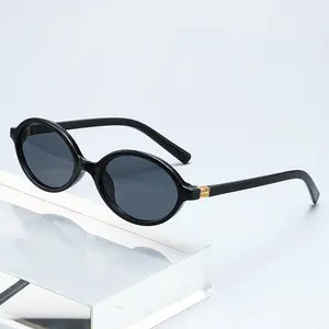 Small Oval Frame Sunglasses for Women Trendy Shades