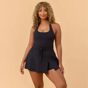 Blogilates Women's Mommy & Me Game Set Match Dress - Black 2X
