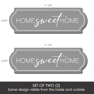 Flexible Screen Door Magnets (Not for Retractable/Glass) - Home Sweet Home