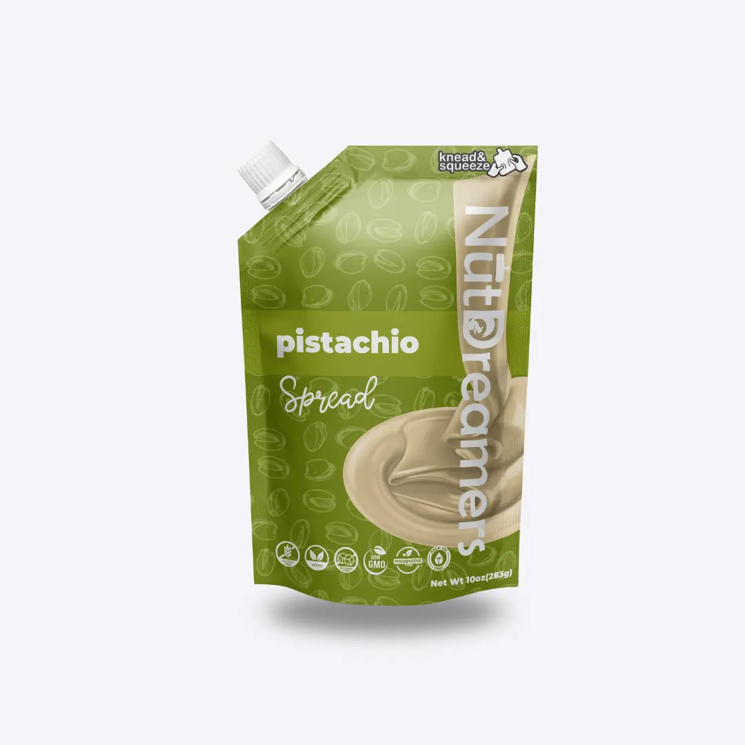 Pistachio Nut Butter Spread - Keto-Friendly, Gluten-Free, Peanut-Free, No Palm Oil, Natural Flavor Pantry Snack, Fruit Topping, Sweet Treat, No Sugar Added summerwins