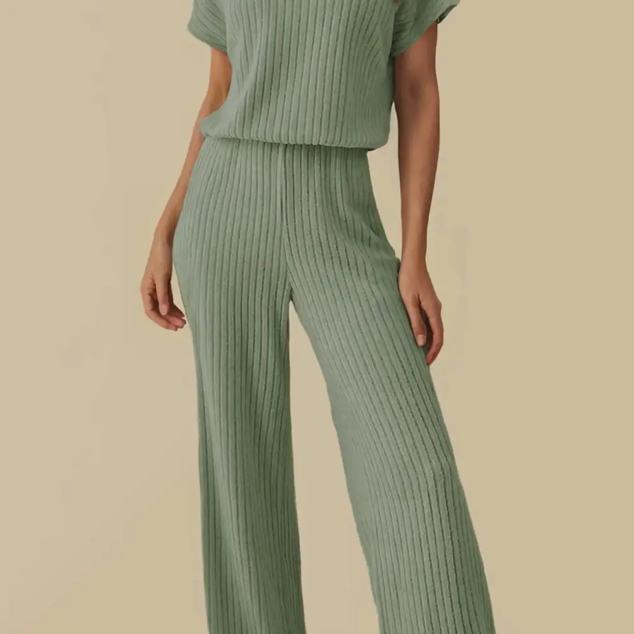 Sage jumpsuit