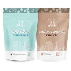 Ships 12/4 Chicago French Press 8 oz Holiday Coffee Duo