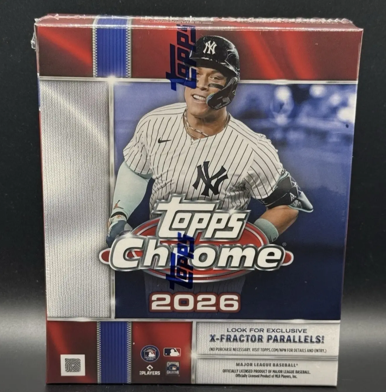 2026 Topps Chrome Baseball Mega Box – Factory Sealed MLB Cards & X-Fractor Parallels