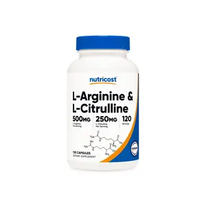 Nutricost L-Arginine L-Citrulline Complex Capsules Healthcare Dietary Nutricost L-Arginine L-Citrulline Complex Capsules Healthcare Dietary