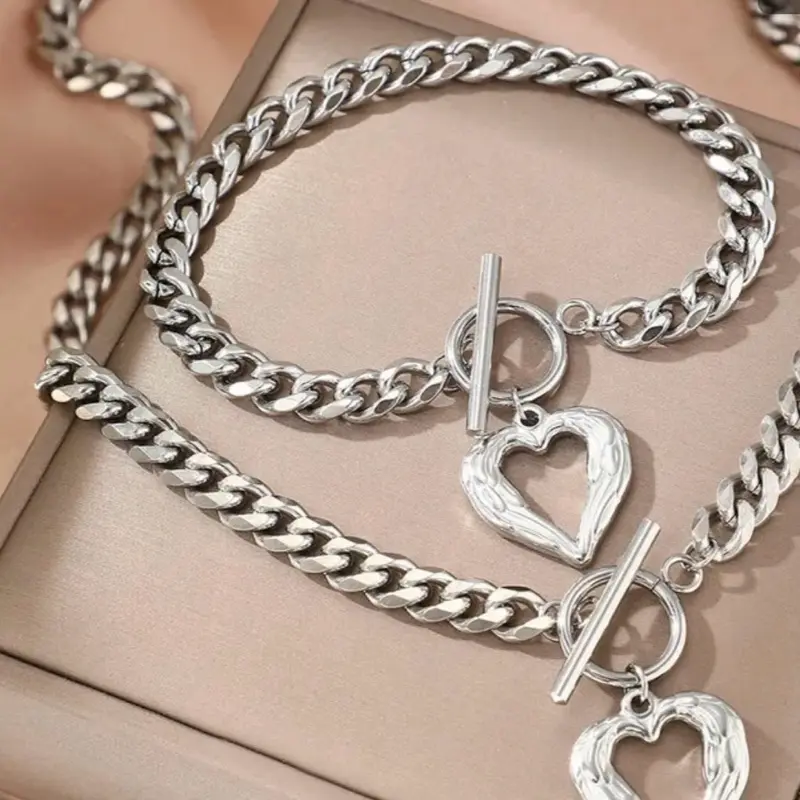 Set elegante stainless steel