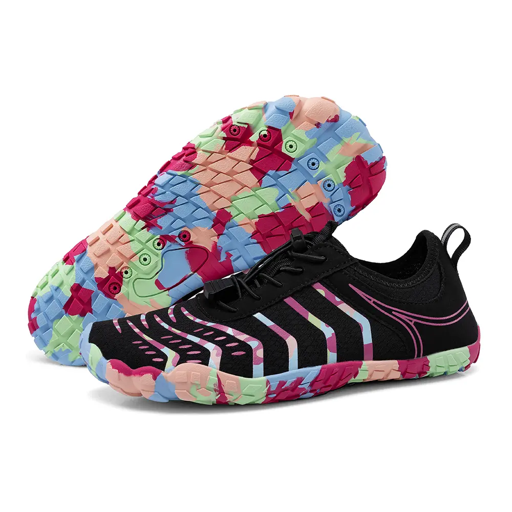 Barefoot Shoes Women Wide Toe Box Shoes Zero Drop Sole Water Shoes Aching Feet Friendly Breathable Lightweight Footwear Non-Slip Outsole Hiking for gym Training Running Summer Women's Shoes, Barefoot Zero Drop Shoes