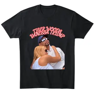 Tiger & Trump Family – Iconic Connection Shirt, Trendy Statement T-shirt, Golf Legend Fan Merch, Sports & Politics T-shirt, All Color, For Men & Women