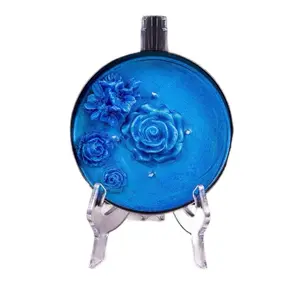 Floral Glow Candle for Cozy Home Decoration with Delicate Floral Notes - Fragrance Scented