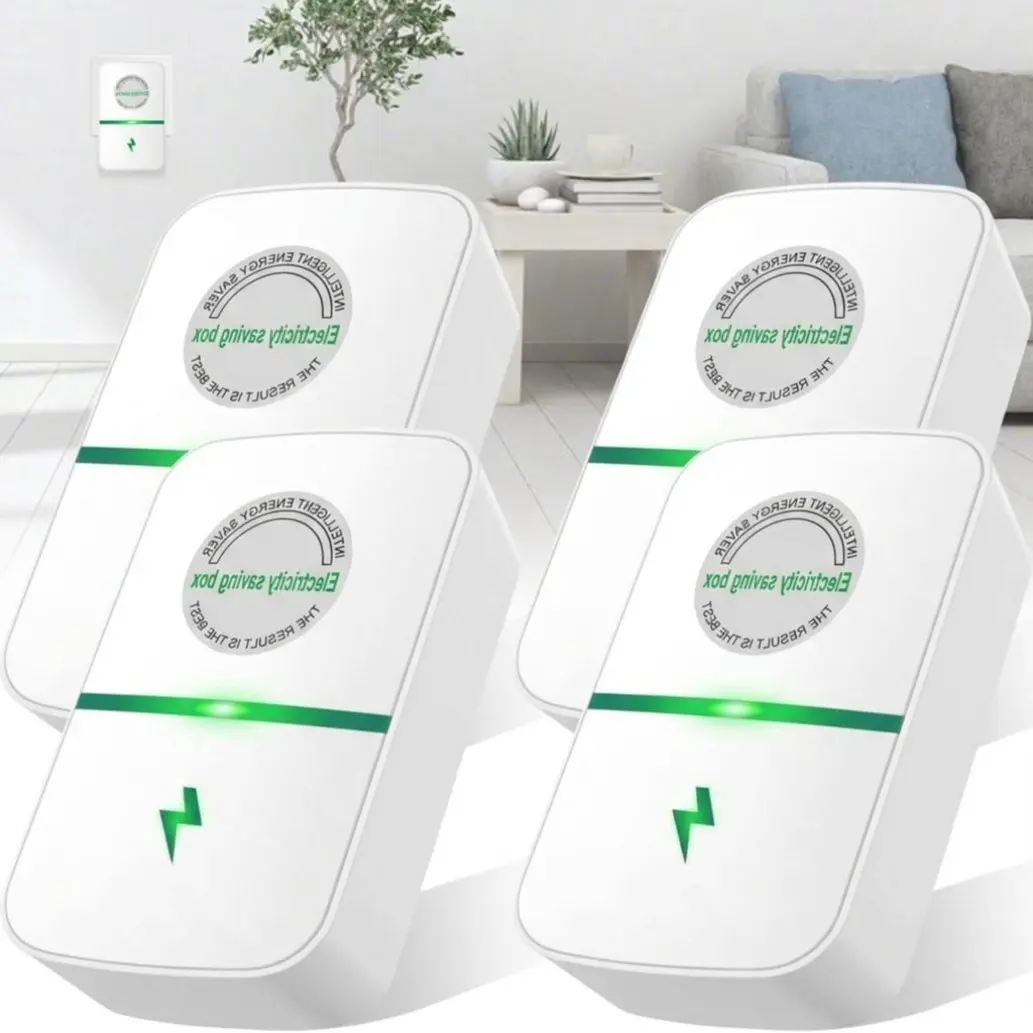 2PCS/4PCS Plug-In Power Box, Smart Plug Device, 2026 Updated Design, Plug&Play, for Home/Office/Restaurants/Factory