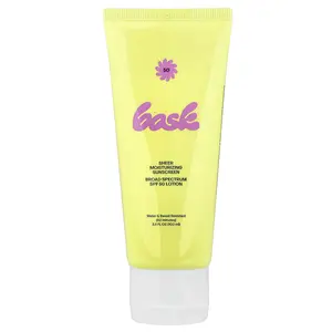 Bask Suncare Sheer Moisturizing Sunscreen Lotion, SPF 50, 3.4 fl oz (100 ml)