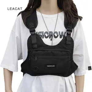 Rig Chest Bag Men Hip Hop Streetwear Large Capacity Waist Bag For Men And Women