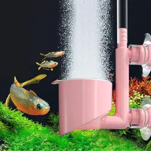 1pc PP Material Aquarium Nano Air Bubble Disk, Ultra-Dense Oxygen Diffuser for Fish Tanks, Efficient Aeration Accessory for Freshwater & Saltwater Fish, All-Season Universal