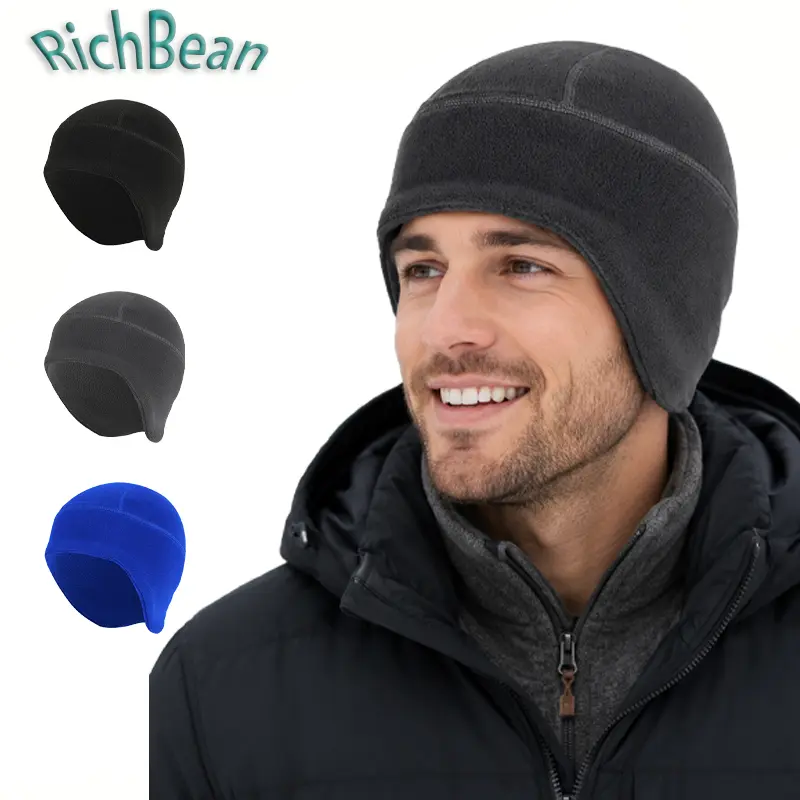 1pcs/3pcs Winter Fleece Ear Warmers for Men Women, Windproof Thermal Headband Inner Cap, Cold Weather Running Cycling Gear, Outdoor Sports Ear Protection, Soft Warm Stretch Headwear for Biking, Skiing, Hiking & Daily Wear