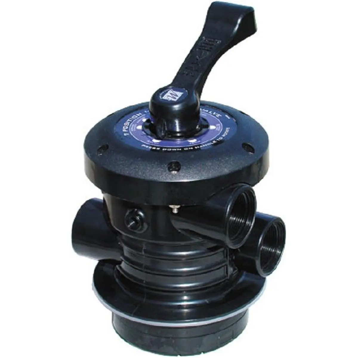 Top Mount Multiport Valve - 1.5 in Size, 7-Position Design, Finest Material for Pumps & Plumbing Systems