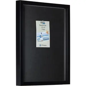 Shadow Box Display Frame with 2 Backgrounds and UV Protection, Multiple Sizes (16x20)