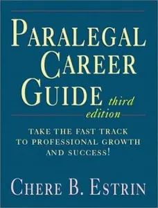 USED-Paralegal Career Guide by Chere B. Estrin (Paperback)
