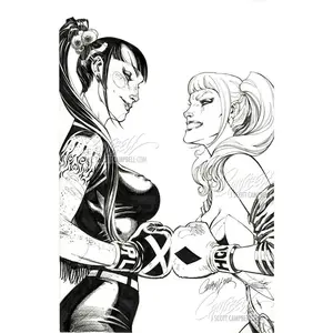 Original Art: Harley Quinn #75 JSC EXCLUSIVE variant A