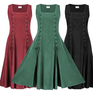 Cotton And Linen Medieval Renaissance Dress Cotton And Linen Medieval Renaissance Dress