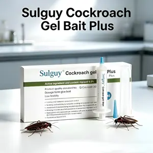 Sulguy Cockroach Control Gel Bait, ideal for indoor and outdoor daily use. It effectively fights German, American and other common roaches. The full accessory kit helps you remove pests efficiently at home.