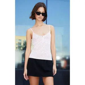 John Galt Women's Tiffany Heart Pajama Tank Top