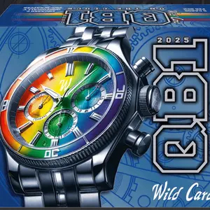 Wild Card QB1 On the Clock Football 2025 Hobby