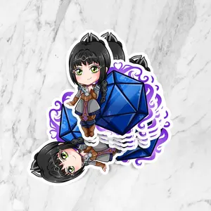 BG3 Shadowheart Sticker | Baldur's Gate 3 Stickers Decor Decorative