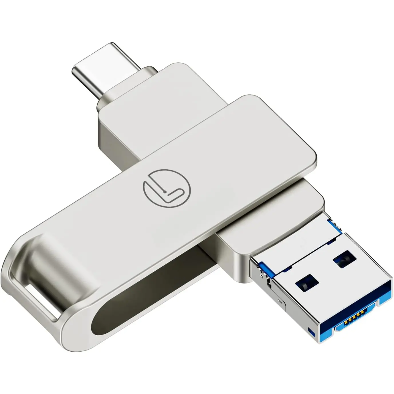 USB C Flash Drive 128GB Memory Stick USB 3.0 Type C Flash Drive 3 in 1 USB C Thumb Drive High Speed for Android Phones,PC,Tablet,,Type C  Phone Data Transfer