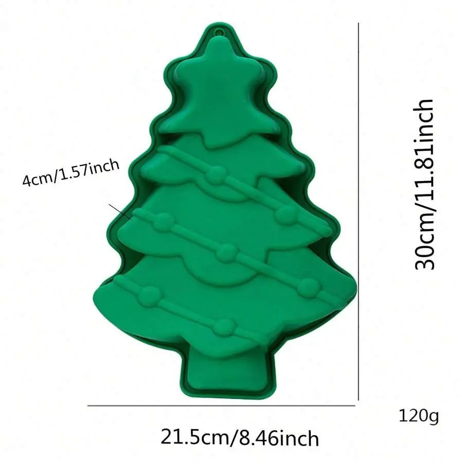 4 Packs Christmas Silicone Molds Set For Baking Pan Pastry Cookies Mold Snowflake Chocolate Candy Santa Claus Gingerbread Man Christmas Tree Mousse Soap Jelly Candles No-Stick Tray Cake Decorations Xmas Moulds