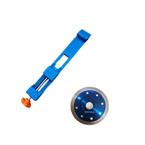 Adjustable Cutting Machine Support Base with 115mm Blade, Precision Tool for Woodworking and Tile Cutting, Compatible with Marble and Ceramic