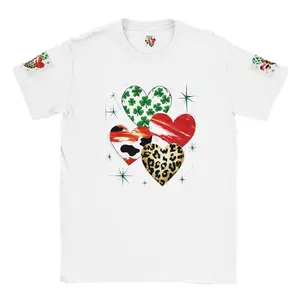 ❤️ Four Hearts Classic T-Shirt – The Smile Maker! 🌟✨