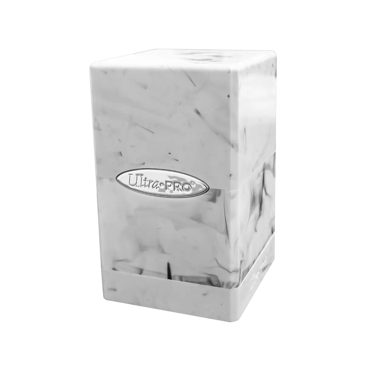 Marble SATIN® Tower DECK BOX® - Black / White Marble SATIN® Tower DECK BOX® - Black / White