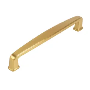 Cosmas 4392-160BB Brushed Brass Cabinet Pull