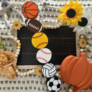 Sports 3D Stanley Straw toppers