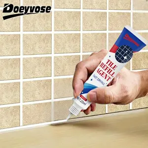 Tile Joint Filler, Quick Dry Waterproof Tile Joint Glue, Multifunctional Caulking Repair & Maintenance Agent for Kitchen & Bathroom