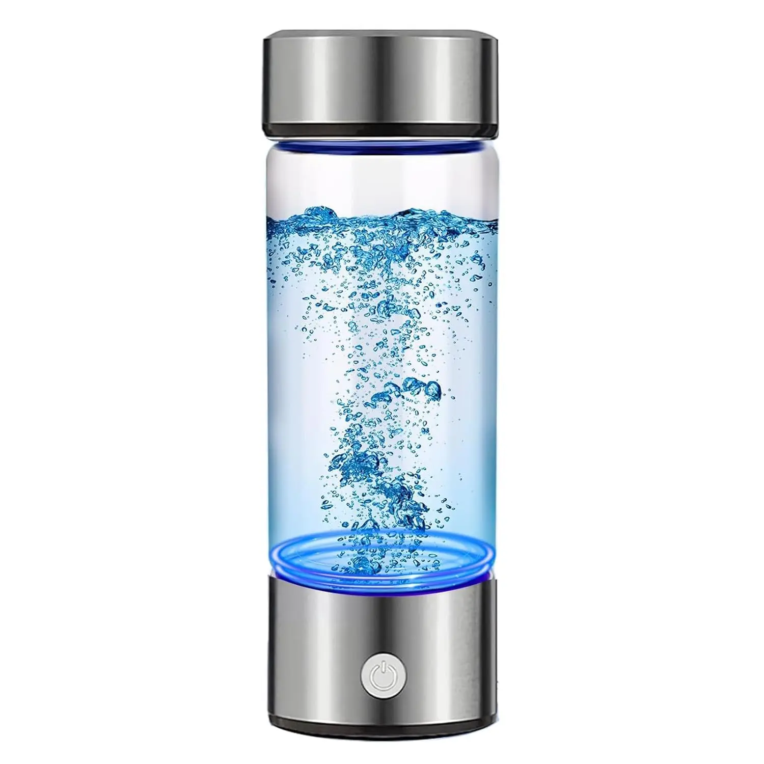Hydrogen Water Bottle, Portable Hydrogen Water Bottle Generator with SPE PEM Technology Water Ionizer, Hydrogen Water Machine Improve Water for Home, Office, Travel