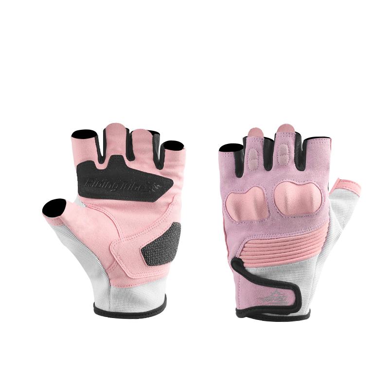 Half Finger Motorcycle Riding Gloves for Men and Women, Breathable, Non-Slip, Wear-Resistant, Touchscreen Compatible, Protective Outdoor Motorbike Gear for Summer